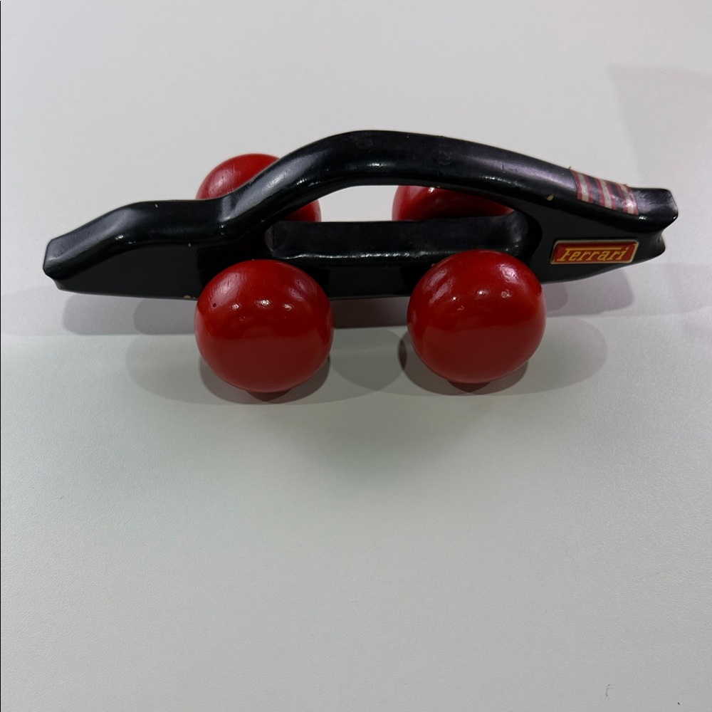 Ferrari Black Frame with Red Wheels